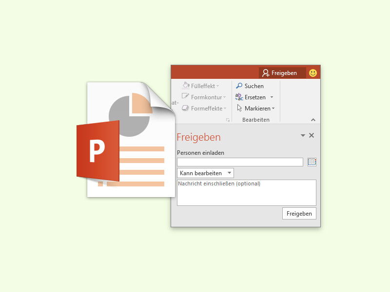 Gemeinsam in PowerPoint arbeiten