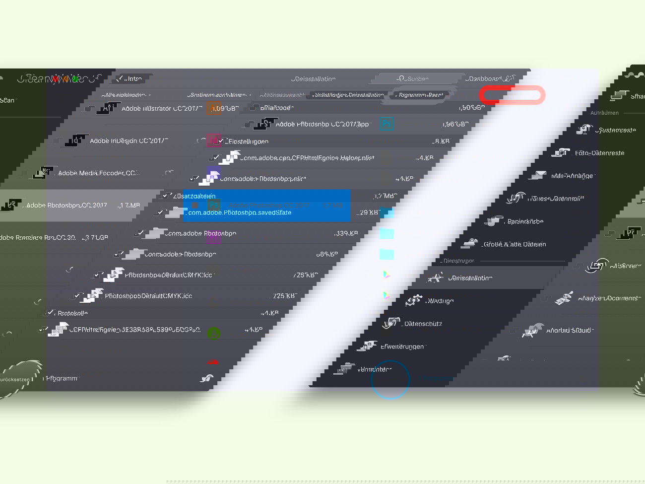 Mac-Apps zurücksetzen