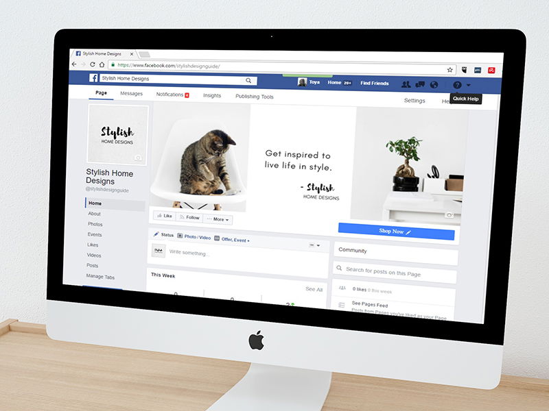 Eigene Beiträge auf anderen Facebook-Seiten teilen