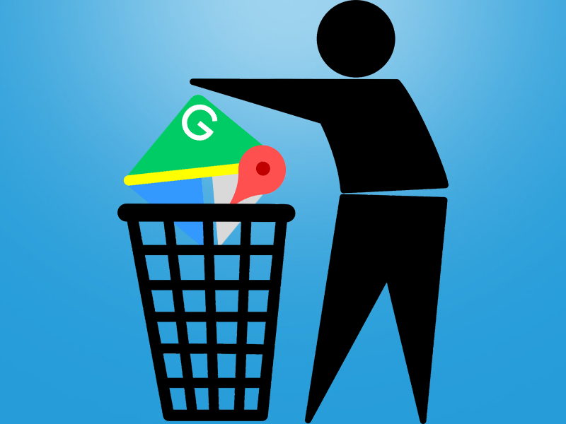 Google Maps Suchverlauf löschen
