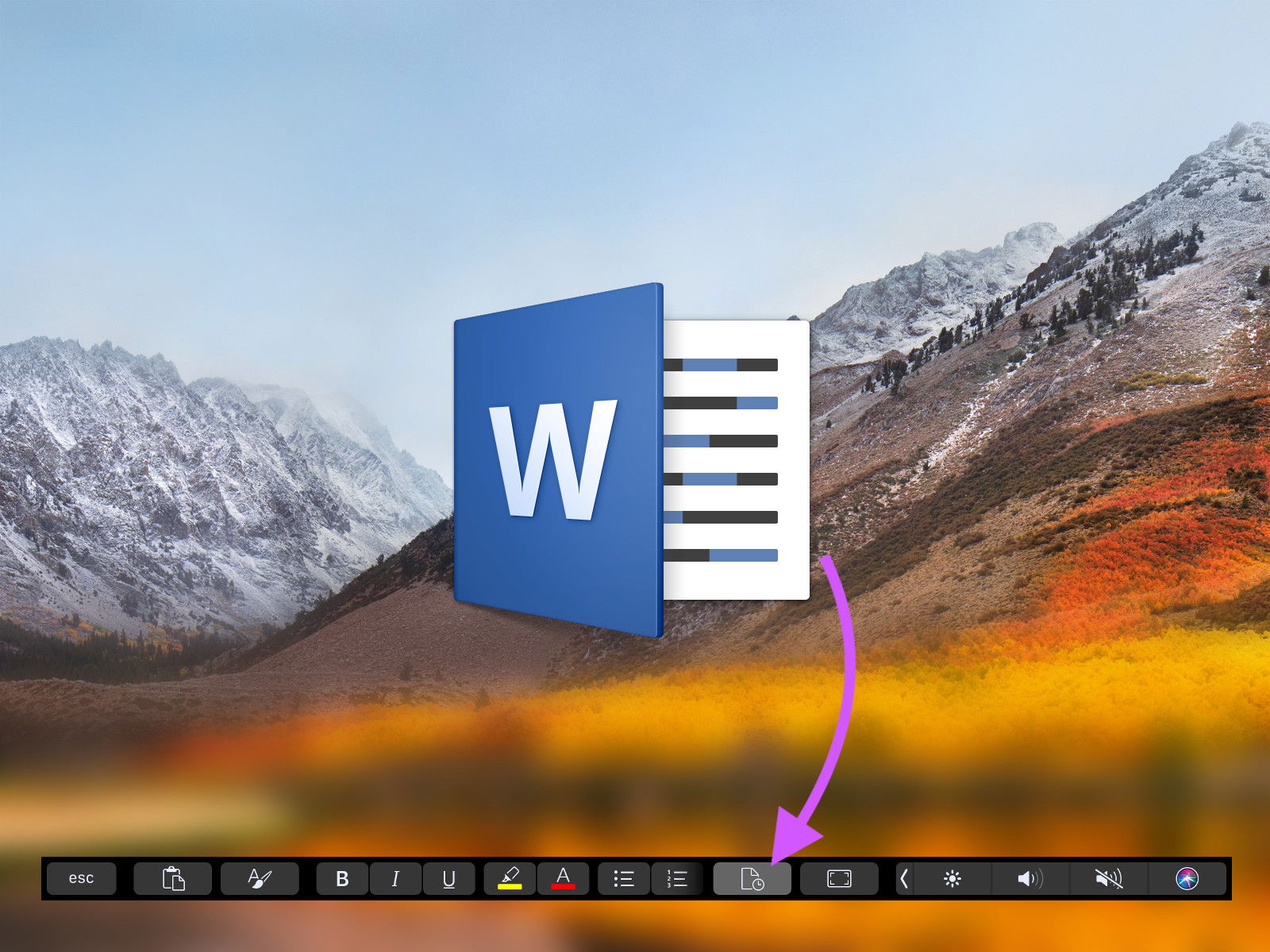 Word am MacBook: Letzte Datei wieder öffnen