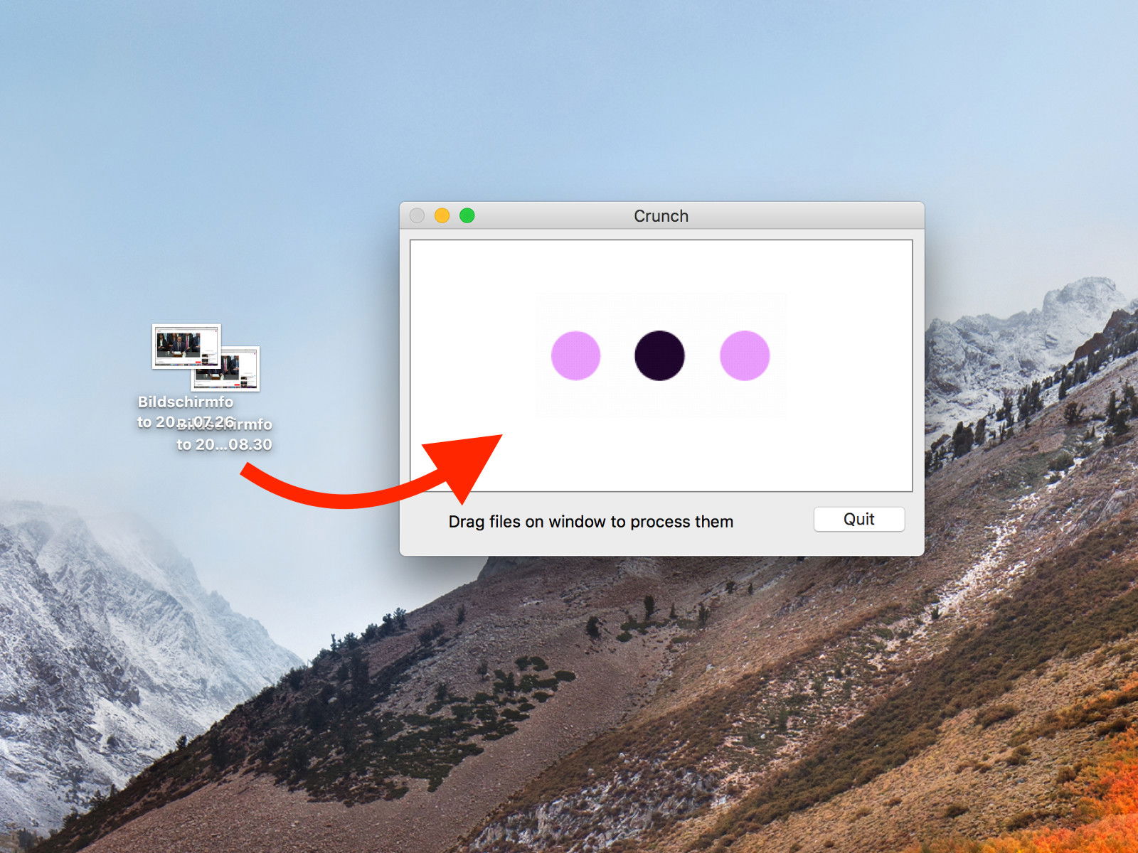 Mac-App: PNG-Bilder schrumpfen