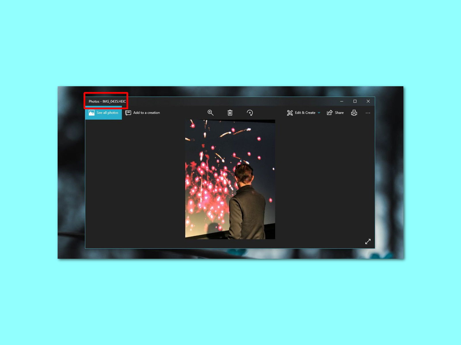 HEIC-Bilder in Windows 10 anzeigen
