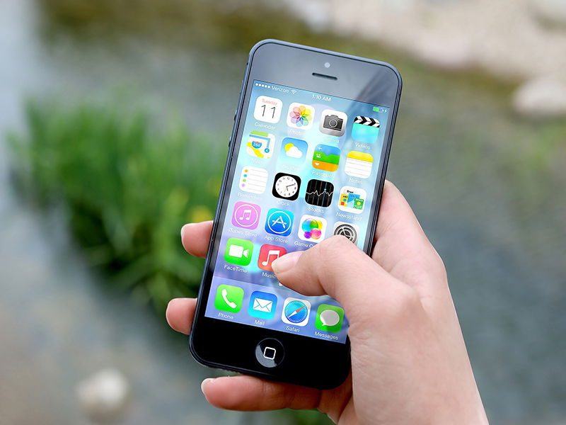 Mehrere Apps auf dem iPhone verschieben