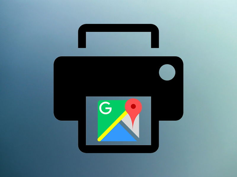 So drucken Sie Google Maps Karten aus