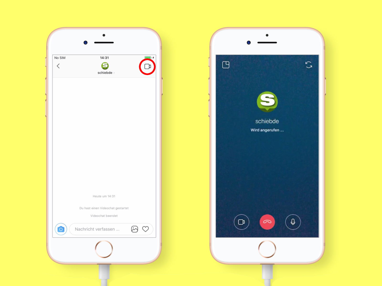Instagram: Video-Chat starten