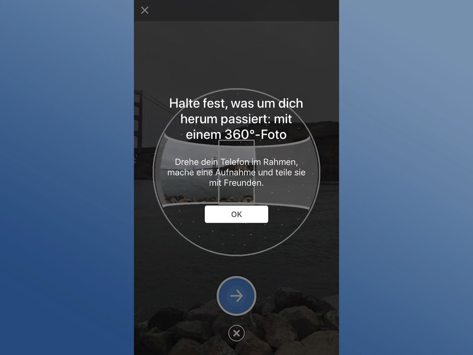 360°-Fotos auf Facebook erstellen und teilen