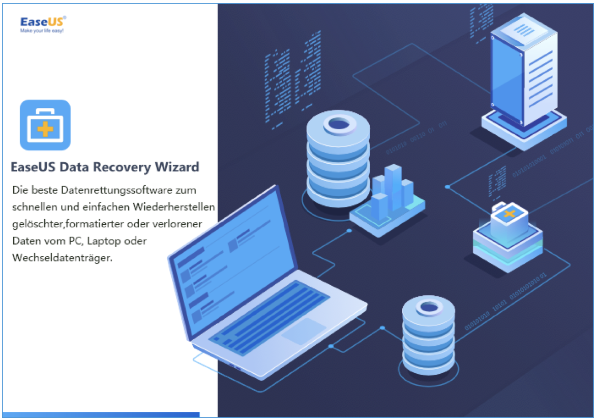 Gelöschte Dateien einfach wieder herherstellen, mit EASEUS DATA RECOVERY