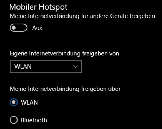 Der eigene Rechner als WLAN-Hotspot