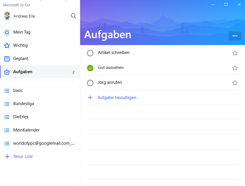 Aufgaben im Griff: Microsoft To-Do