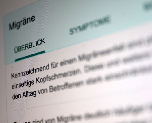 Medizinische Infos bei Google