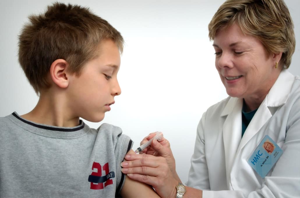 Junger Patient
