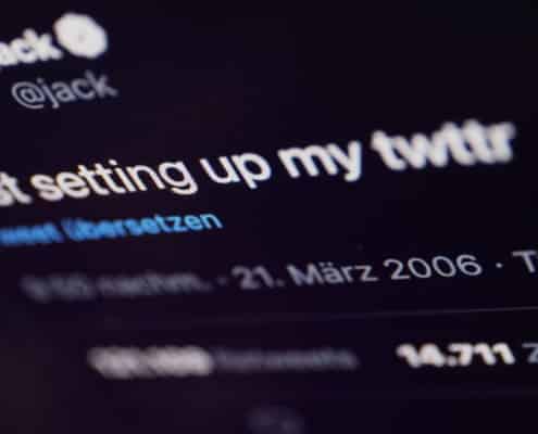 Jack Dorseays erster Tweet