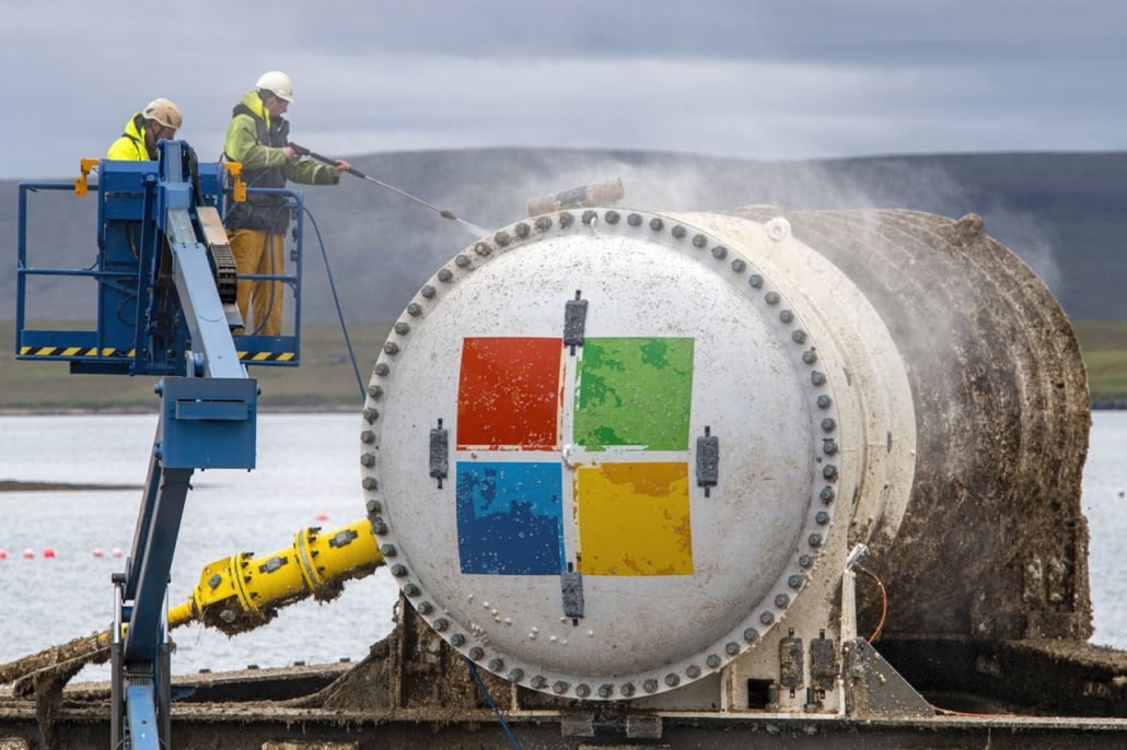 Microsoft Unterwasser Server