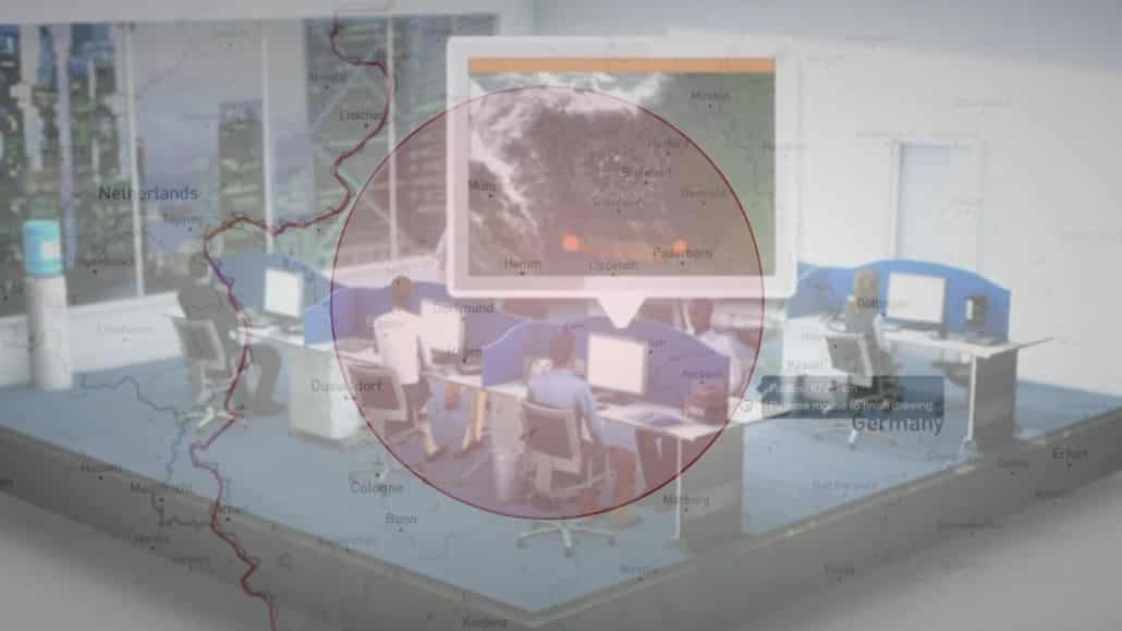 Infozentrale entscheidet, welches Gebiet mit Infos versorgt wirdf