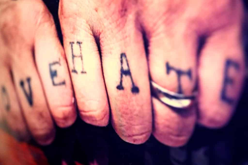 Hass ist weit verbreitet im Netz