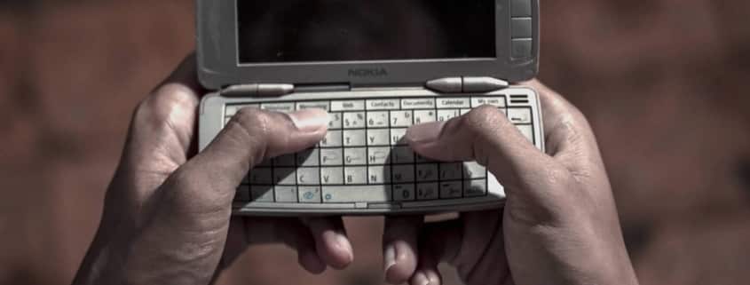 Nokias Communicator 9000 konnte faxen und E-Mails austauschen
