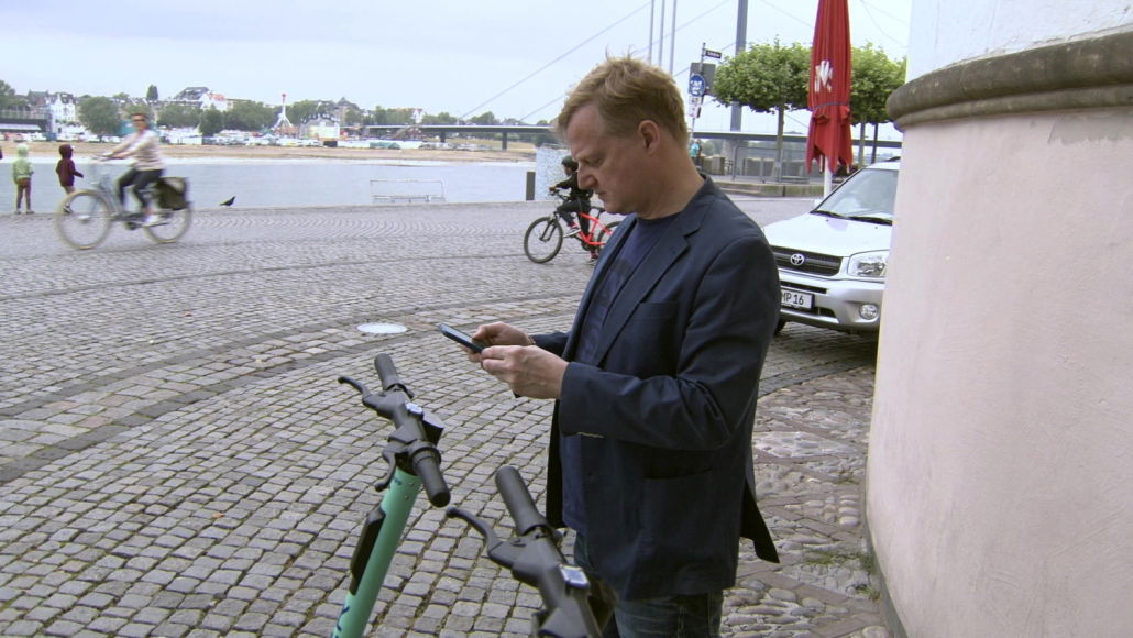 Bei jeder Ausleihe App zücken...