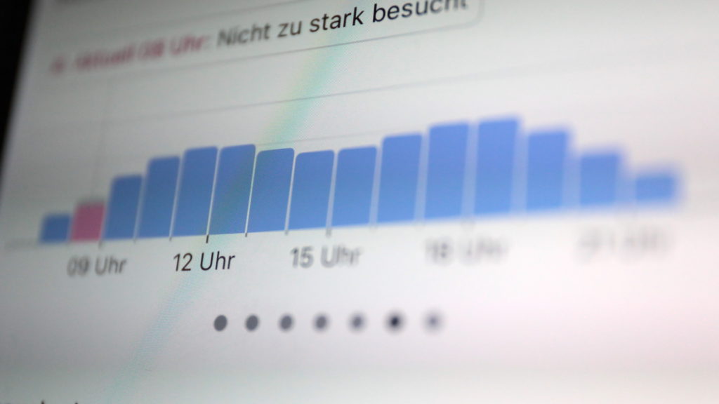 Wann ist es voll? Google Maps kennt Antworten