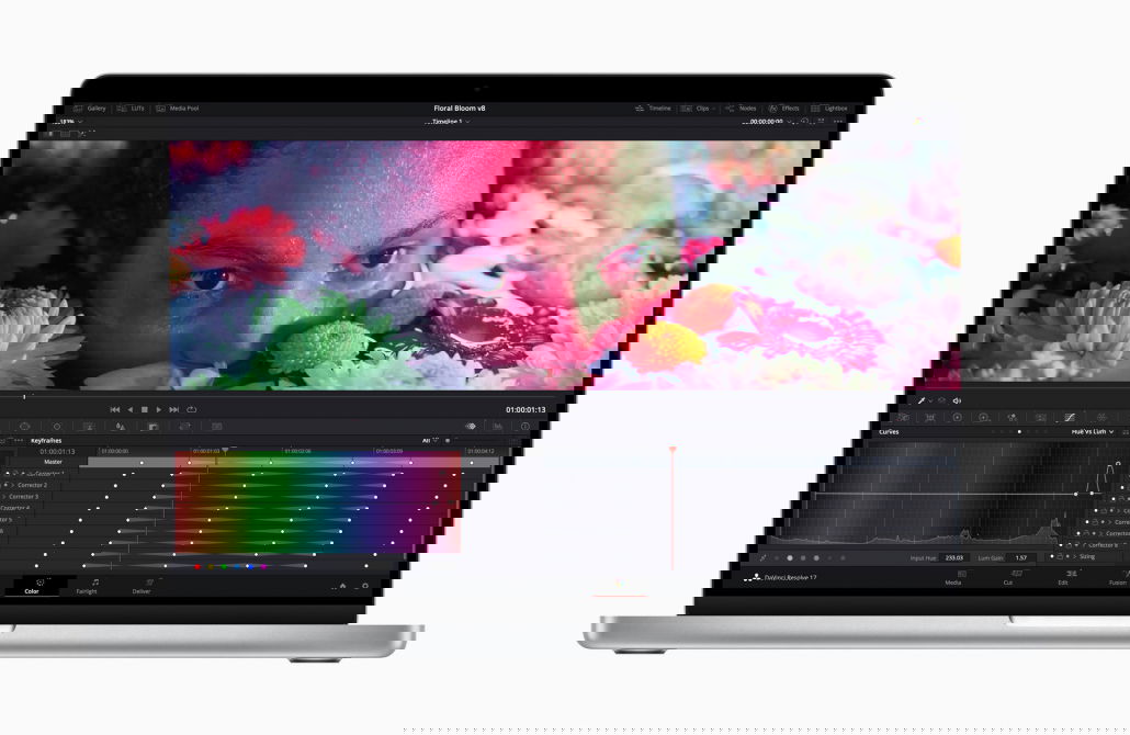 Vor allem anspruchsvolle Anwendungen laufen auf dem MacBook Pro mit M1 Prozessor wunderbar