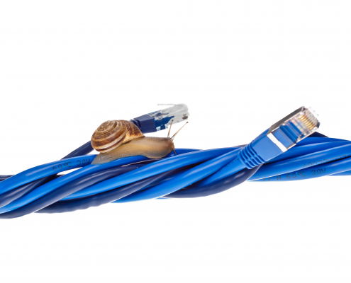 Langsames Internet