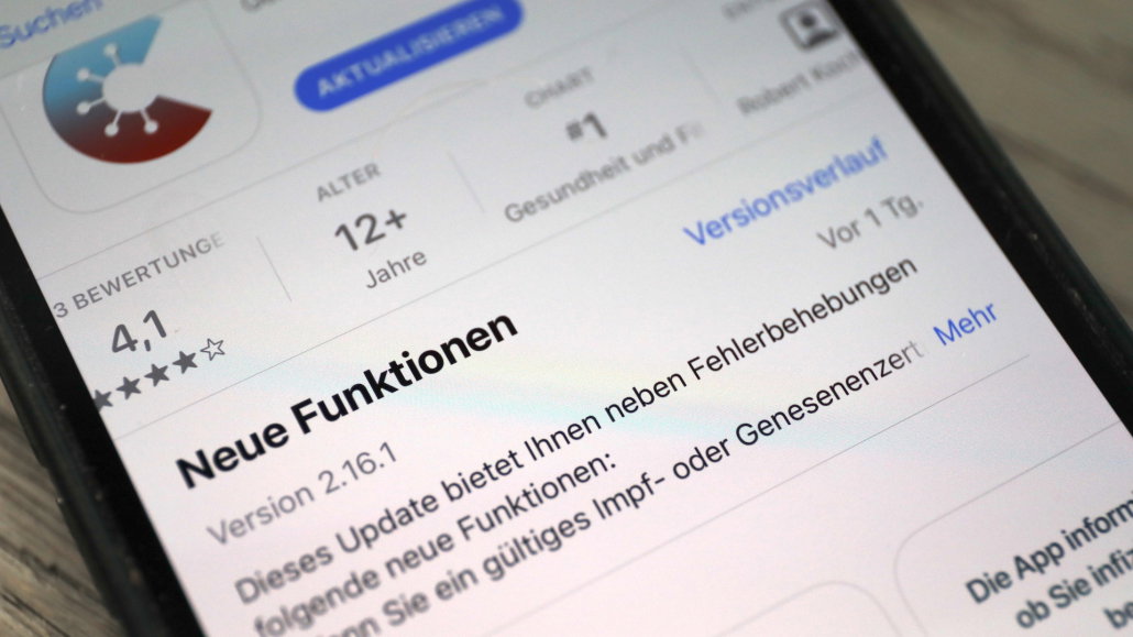 App-Version im App-Store überprüfen