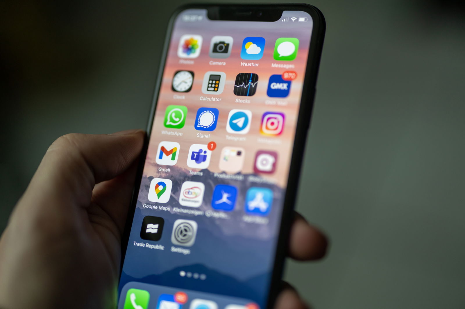 Homescreen-Layout des iPhones/iPads alphabetisch ordnen