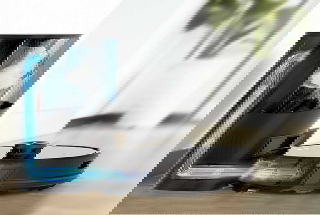 Der Staub wird in der Basis gesammelt - bis zu 45 Tage lang