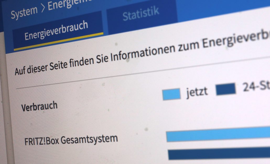 Router informieren über Energieverbrauch