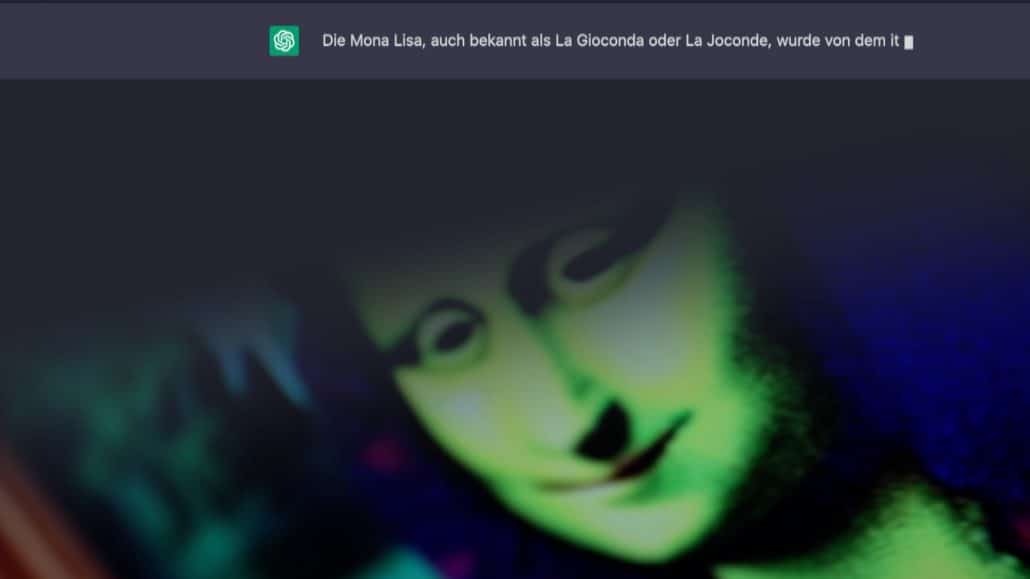 Wer hat die Mona Lisa gemalt? Auf Wunsch gibt's eine fertige Hausarbeit...