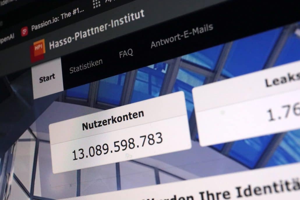 Der HPI Identity Leak Checker ist eine 1A Adresse