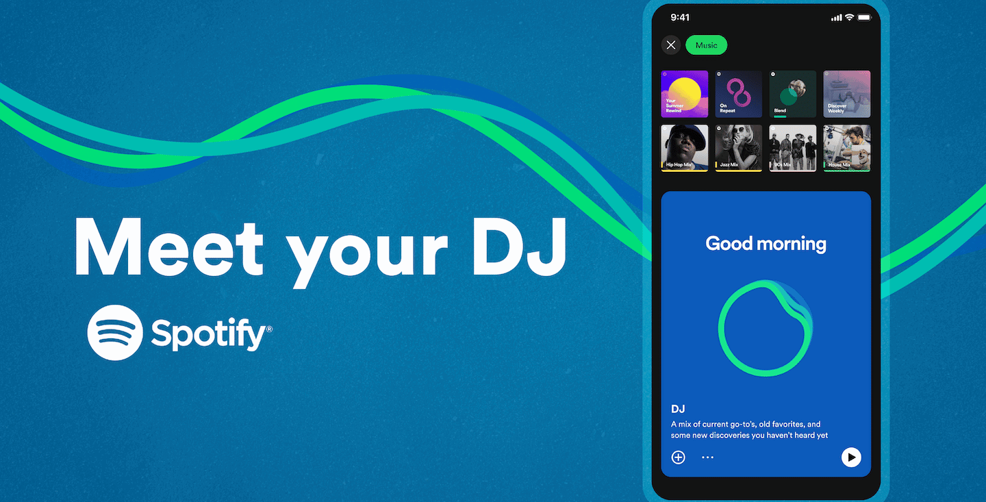 Spotify führt virtuellen KI-DJ ein
