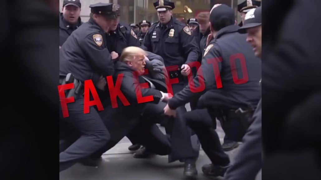 Fotos, die Donald Trump in einer solchen Situation zeigen, sind brisant