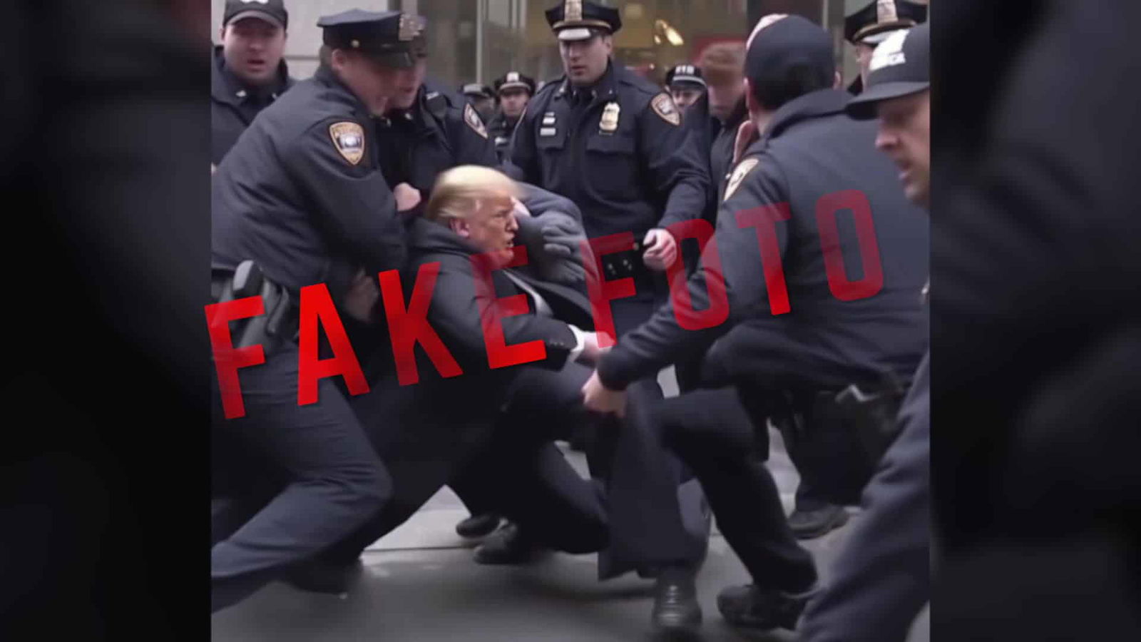 Fotos, die Donald Trump in einer solchen Situation zeigen, sind brisant