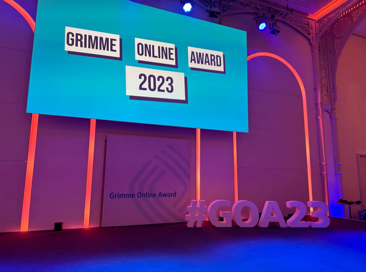 Grimme Online Award 2023: Die besten Onlineangebote des Jahres