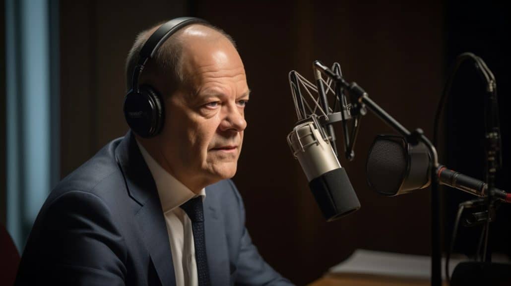 Deepfake: Das Foto ist ein Deepfake - die Audios von Olaf Scholz ebenso