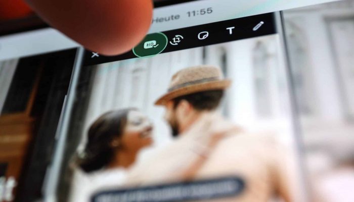 WhatsApp bietet jetzt bei den meisten Fotos die Möglichkeit, sie auch in HD-Qualität zu übertragen; Rechte: WDR/Schieb
