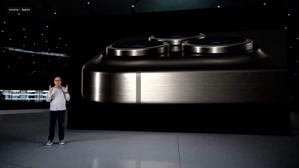 Das neue Titanium-Gehäuse beim iPhone