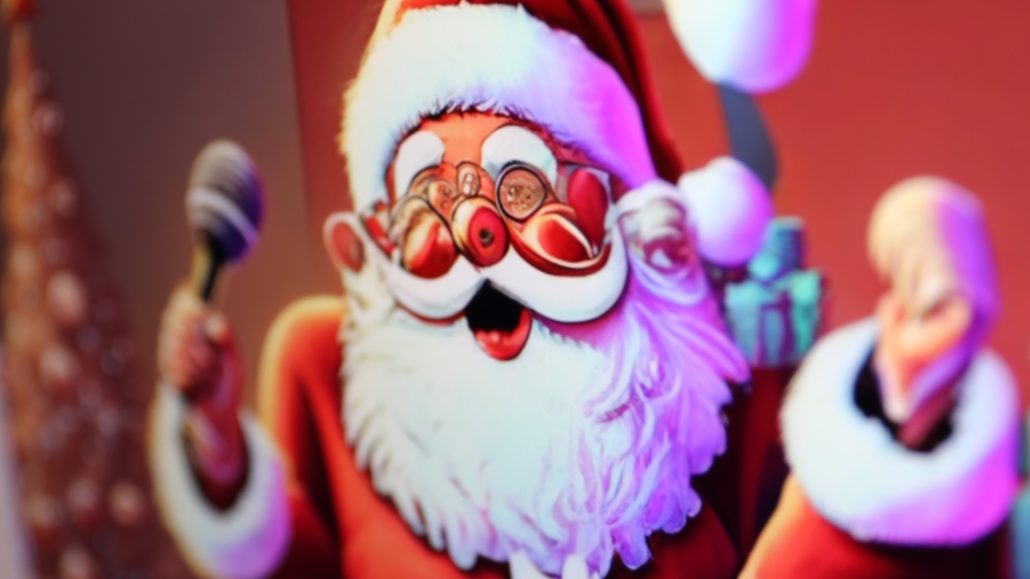 Wer mag, kann durch Text-to-Image KI individuelle Weihnachtskarten erzeugen