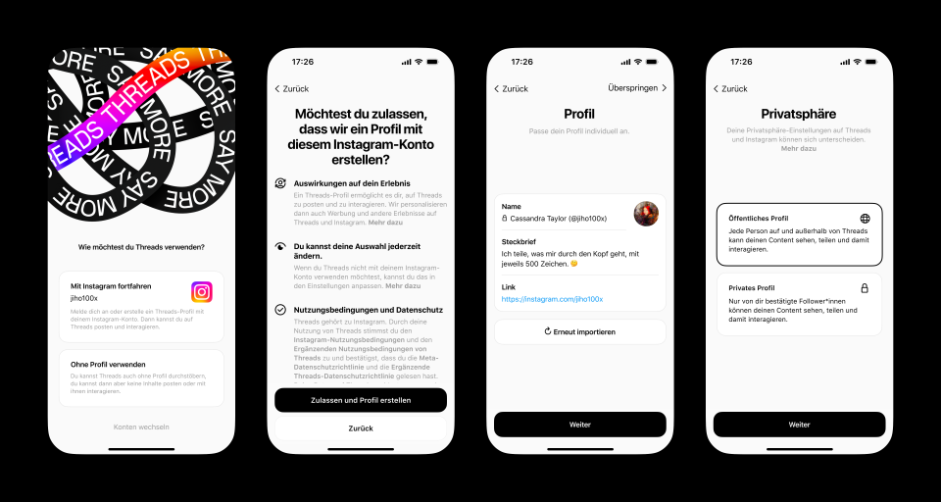Metas Threads als Twitter-Alternative?