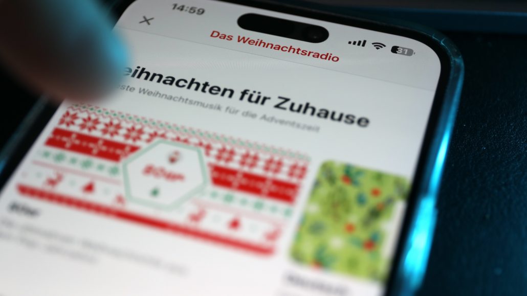 Weihnachtsradio: Mit dieser App habt Ihr immer Weihnachtsstimmung