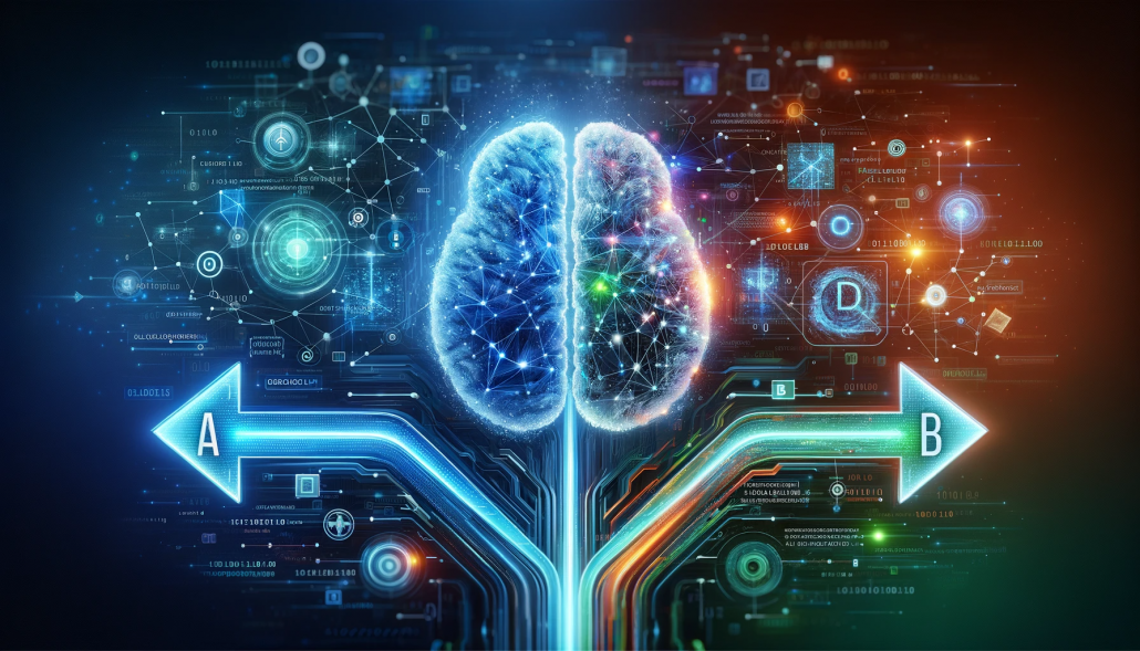 Algorithmen sind Programmabläufe, die ständig Entscheidungen fällen