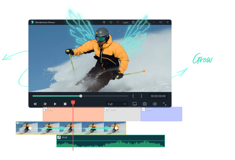 Künstliche Intelligenz hilft mit der Zeit zu gehen: Neue Funktionen des Video-Editors Filmora von Wondershare.