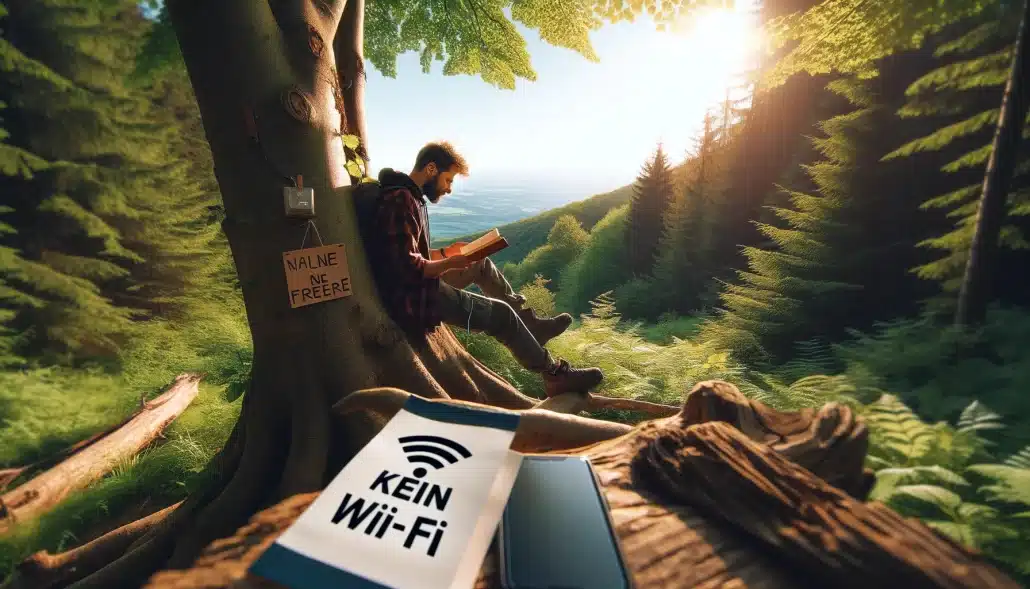 Ein Leben ohne Internet: Rund fünf Prozent der Deutschen entscheiden sich dafür