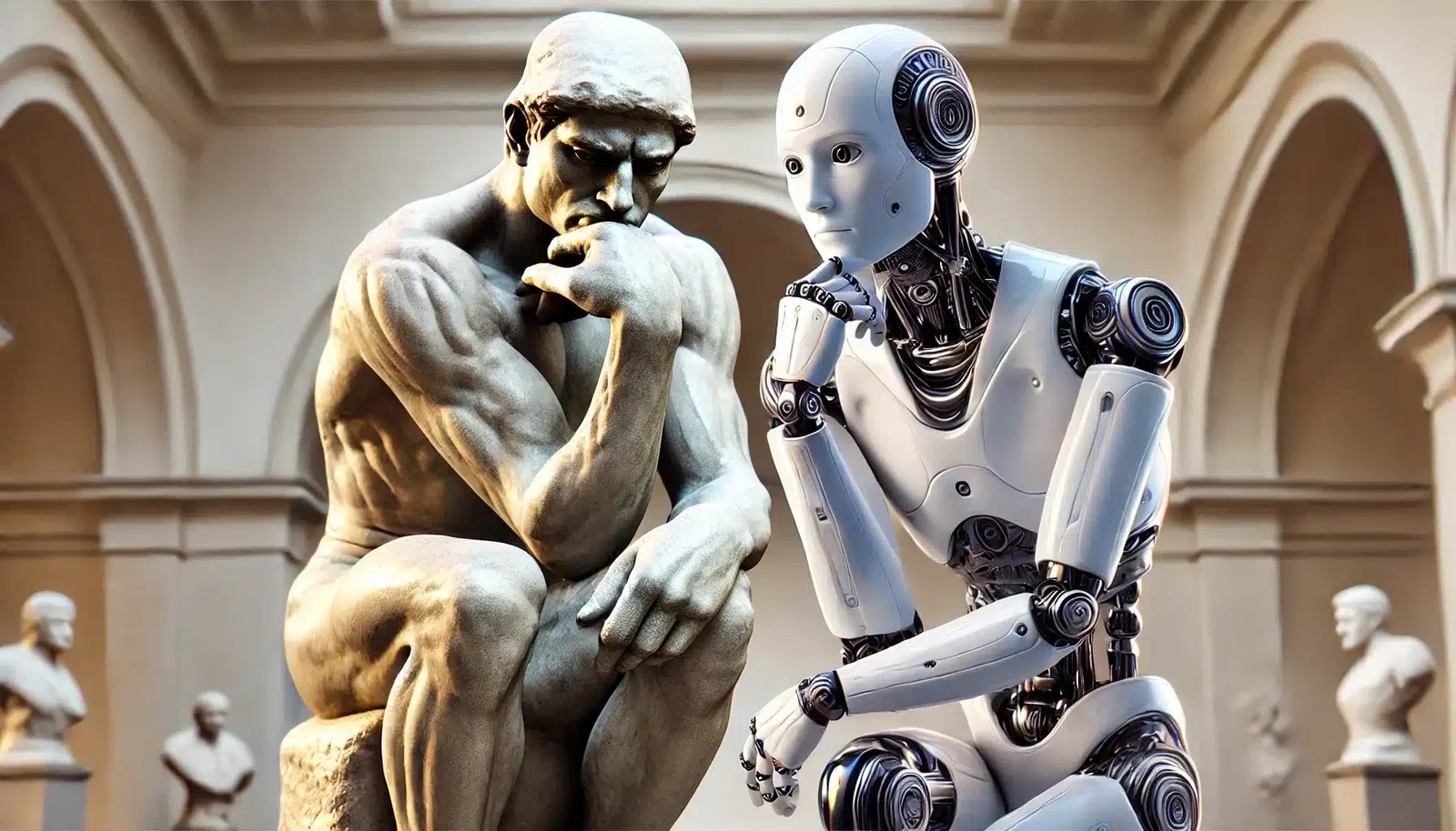 denker roboter Generative KI