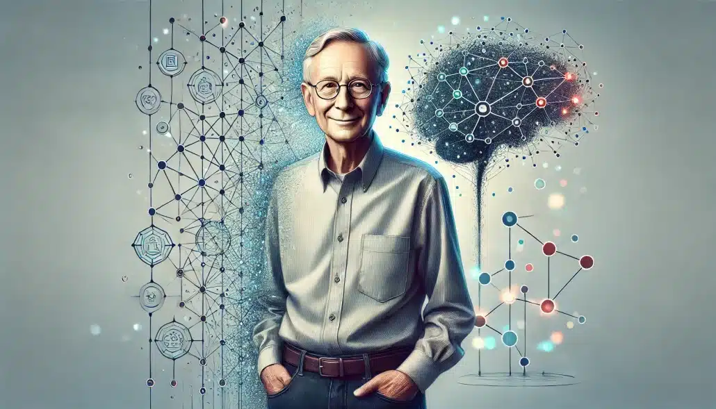 Geoffrey Hinton hat den Nobelpreis für Phsyik erhalten – weil er der KI das Laufern lernen beigebracht