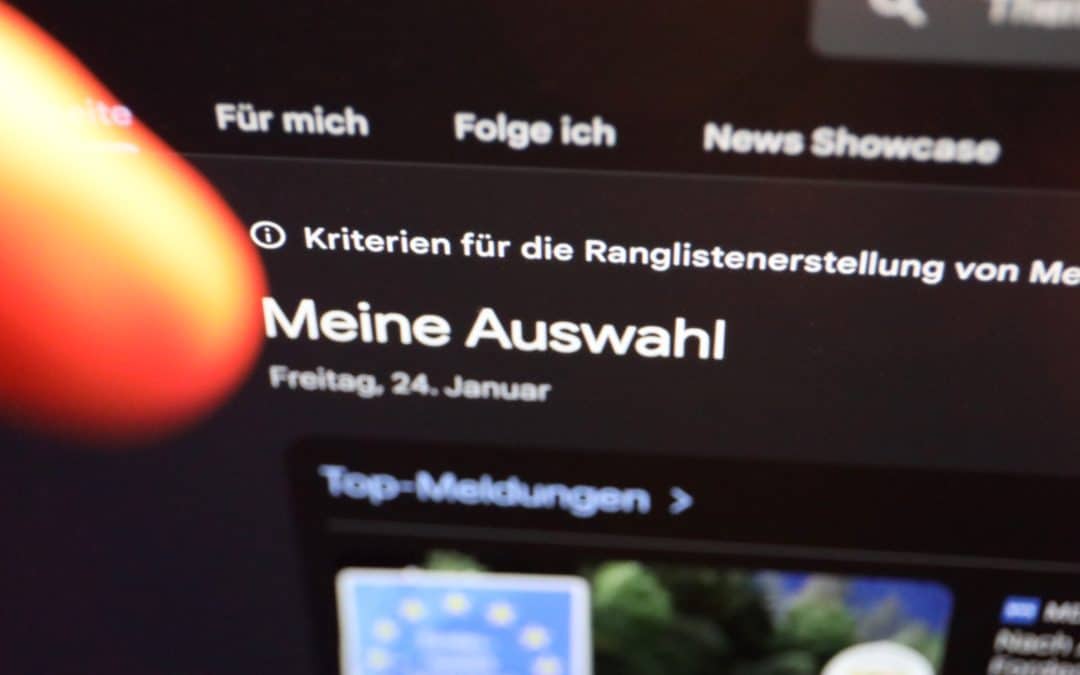 Google experimentiert: Nachrichteninhalte bleiben aus – ein Signal an die EU?