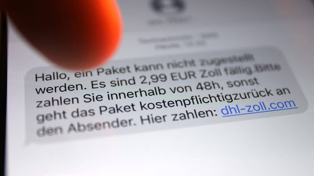 Smishing: Per SMS verschickte Phishing-Nachrichten, die Menschen leichter übertölpeln können