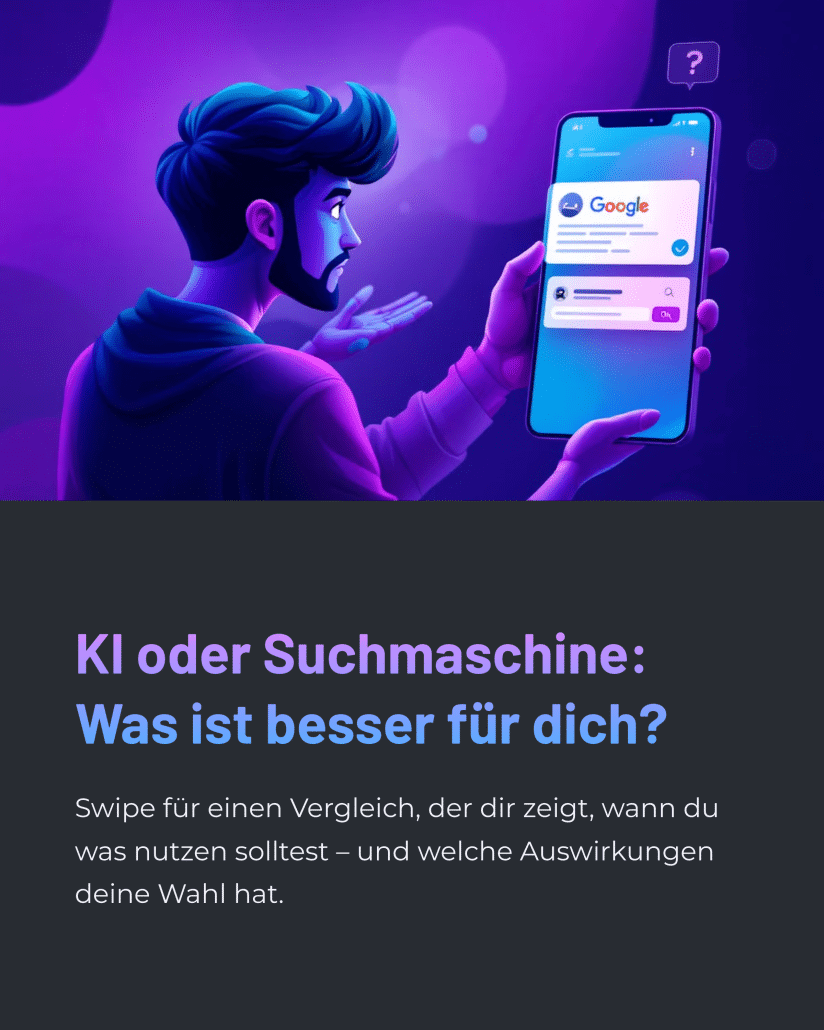 1 ki oder suchmaschine was ist besser fur dich