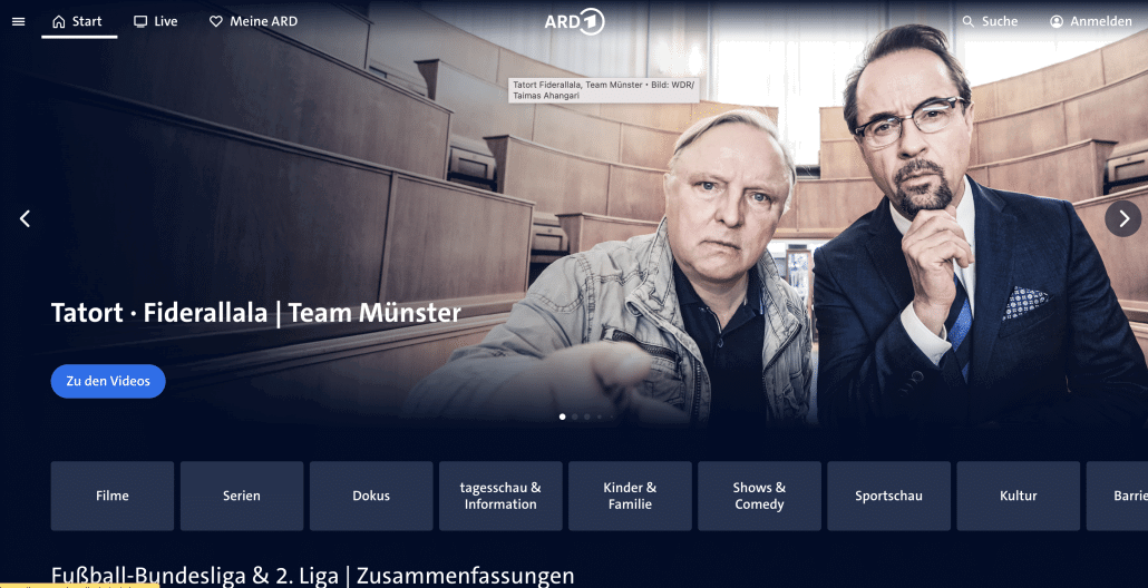 Die Mediatheken der öffentlich-rechtlichen Sender haben interessante Angebote